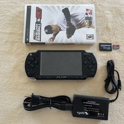Psp 2001 Black w/ 7000+ Games Saved In The 64GB Memory Card