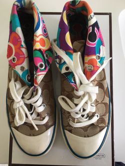 Coach Hight top shoes