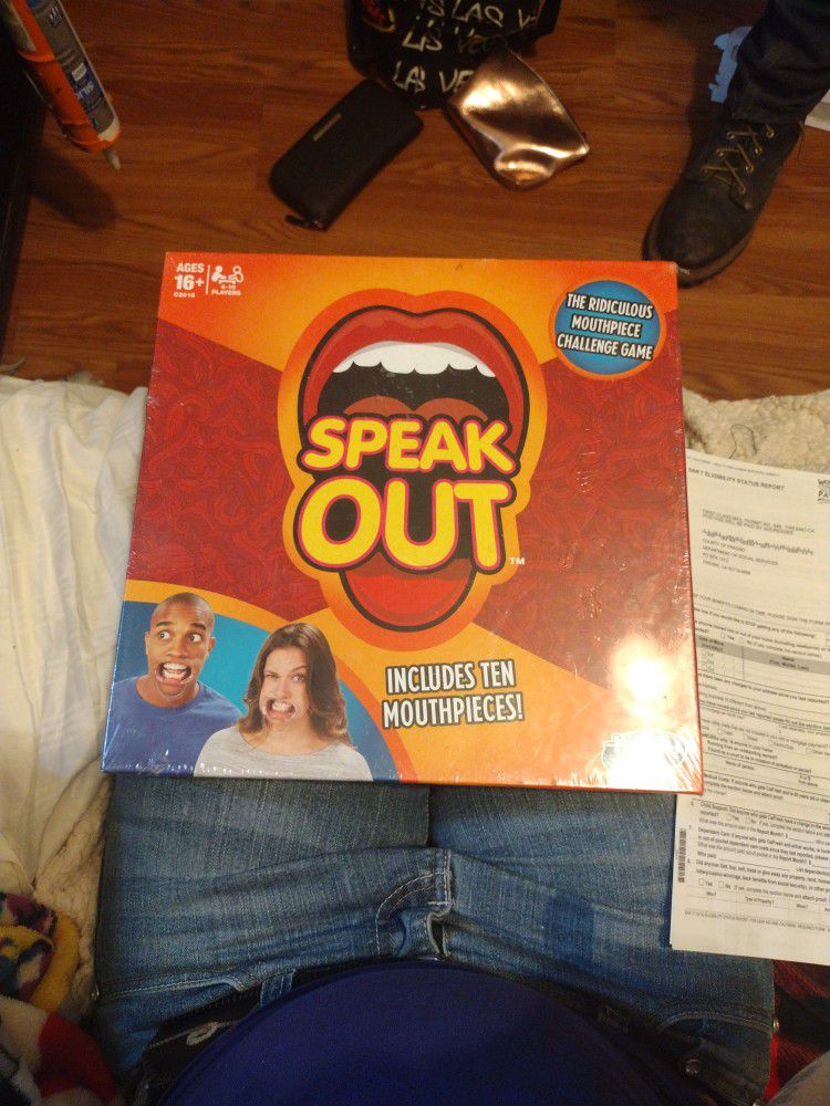Speak Out Board Game 