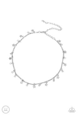 Paparazzi Silver Star Choker Necklace