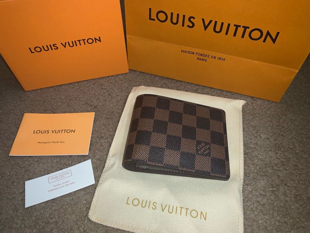 Brown Damier Wallet