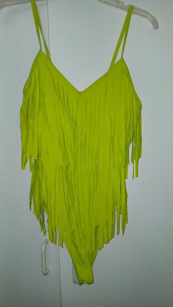 Womens Fringe One Piece SHEIN L