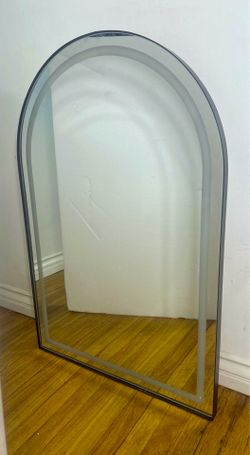 Medicine Cabinet Bathroom Mirror, 36”x24” Arched Recessed Medicine Cabinet