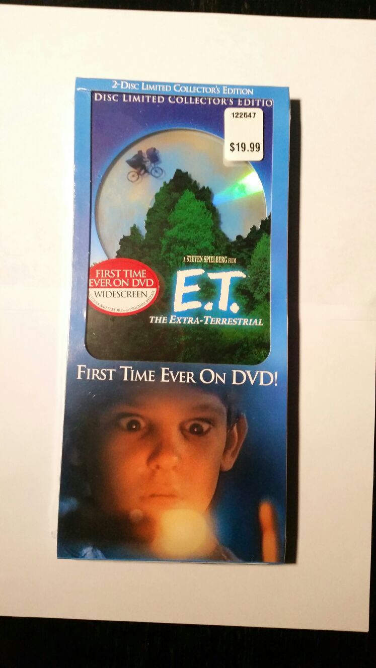E.T. The Extraterrestrial Collectors Edition DVD For Sale $15