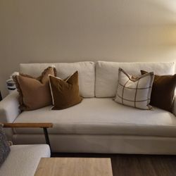 Crate & barrel Axis 88 Bench Sofa 