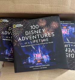100 Disney Adventures of a Lifetime (Carton of 9 Hardcover Books)