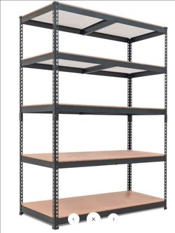 Garage Organization Storage Rack Shelf Shelves Racking 5 Tier Utility Racks Boltless