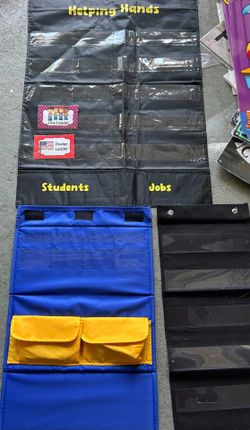 Pocket charts bundle of 3