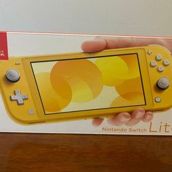 Nintendo Switch Lite Console Yellow