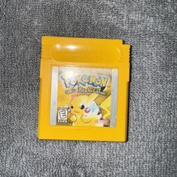 Pokémon Yellow Gameboy Game Cartridge 