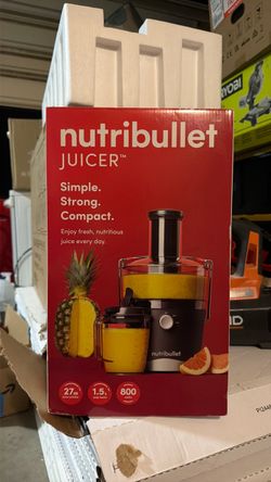 Open box like new nutribullet juice machine