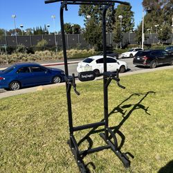Pull Up Tower and Dip Station