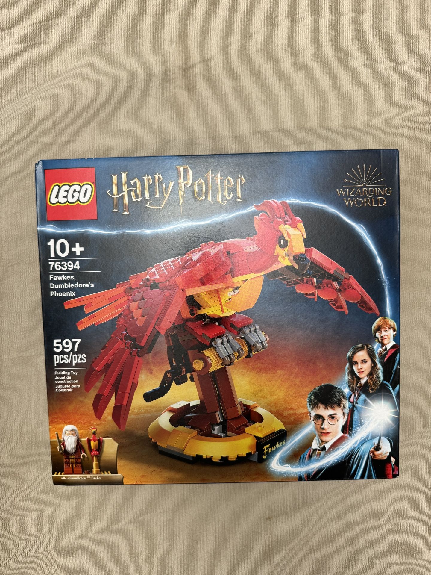 LEGO Harry Potter Fawkes 76394 Collectible
