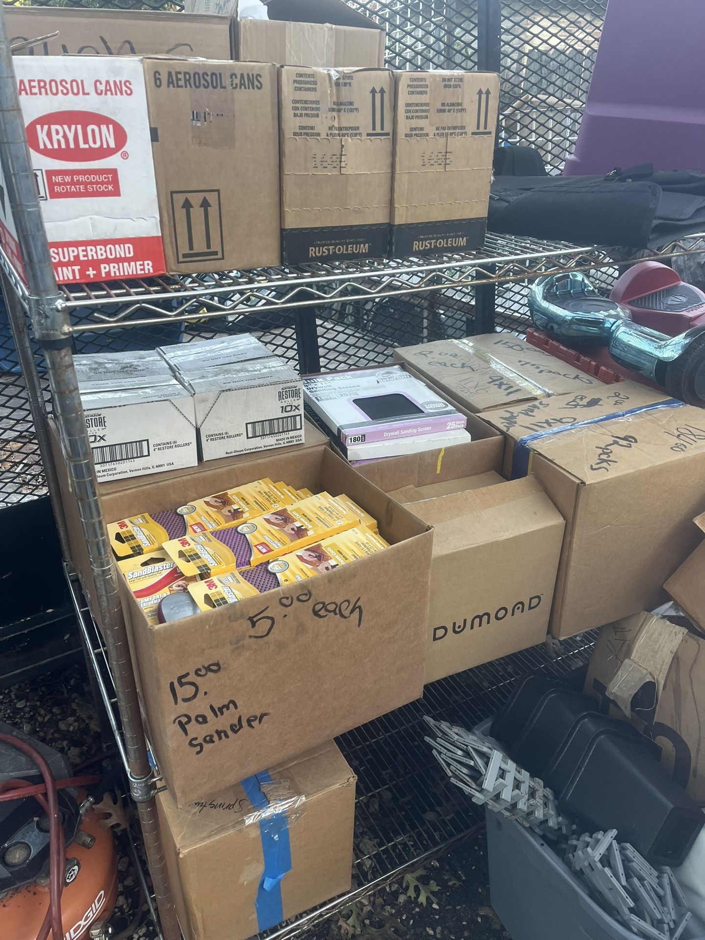 Lot Of New Painting Supplies