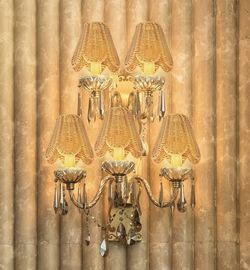New Woven Lampshade Orangeyy Wicker Style (4 pcs )