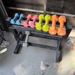 weights w/stand