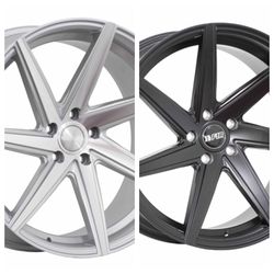 F1R 20 inch rims 5x112 5x114 5x120 (only 50 down payment / no credit check)