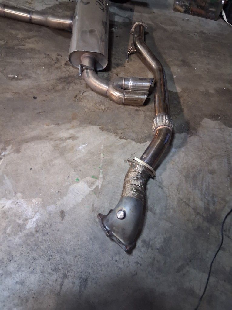 Genesis Coupe Turboxs Stealth O2 Housing Down Pipe Isr