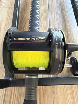 PAIR OF SHIMANO TLD 25 OCEAN MASTER OFFSHORE COMBOS