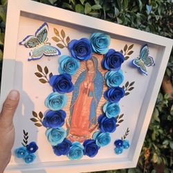 Virgen De Guadalupe Shadow Box