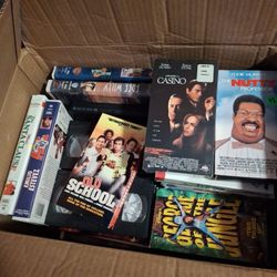 Vhs Tapes  Many More I The Box 