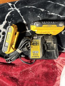Dewalt Batteries And Charger 