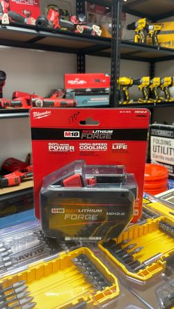 Milwaukee M18 RedLithium Forge HD12.0 Battery-pick up only
