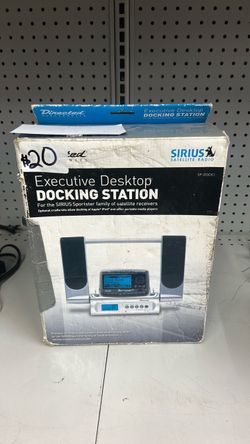 Sirius Satellite Radio Executive Desktop Docking Station
