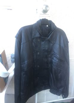 Leather jacket