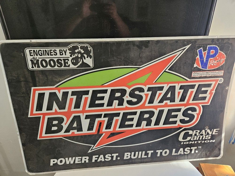 Interstate Batterey Sign