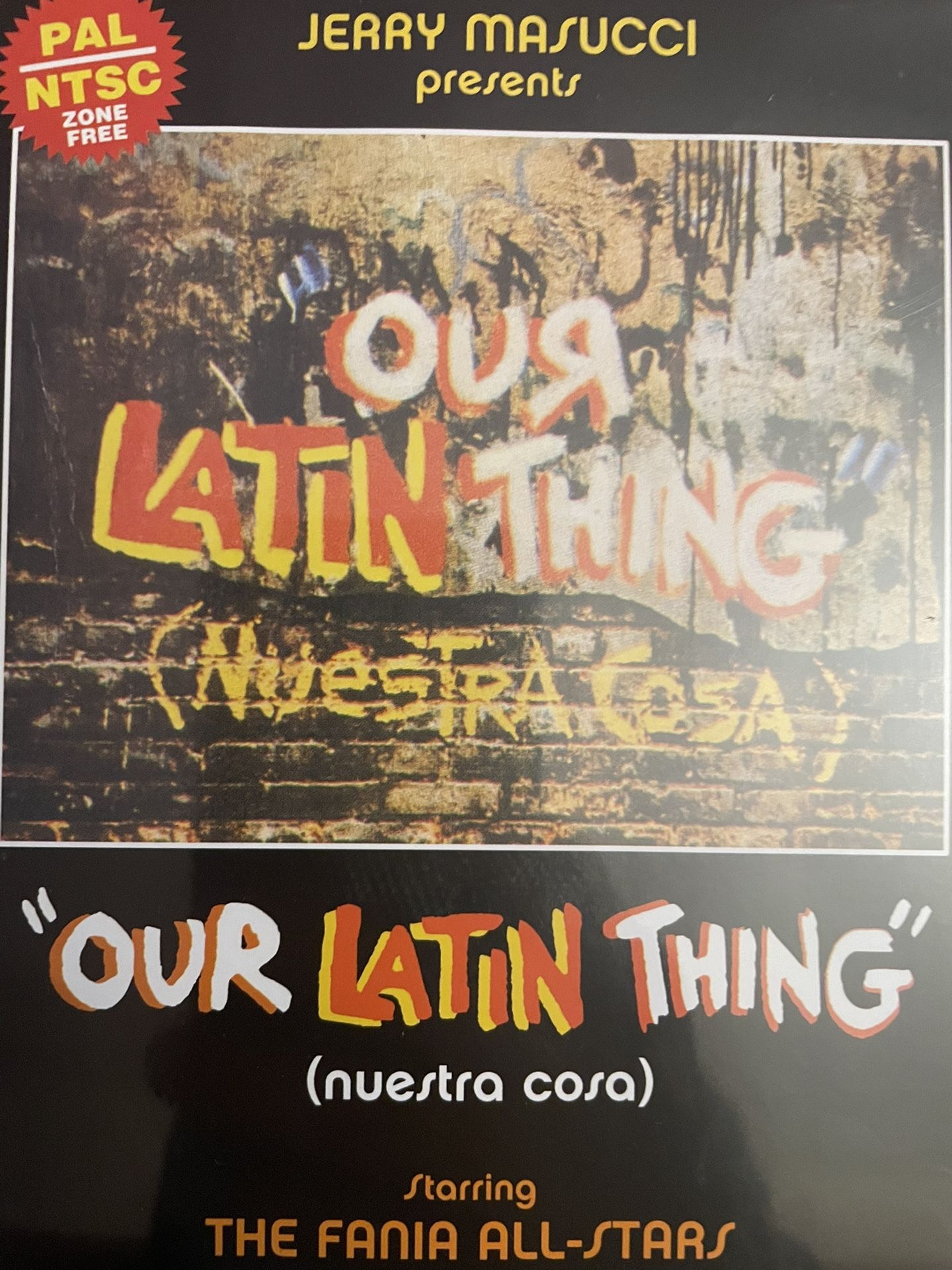 OUR LATIN THING (Nuestra Cosa) DVD