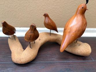 Vintage bird decor