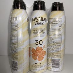 3 Pack Hawaiian Sunscreen 30 SPF
