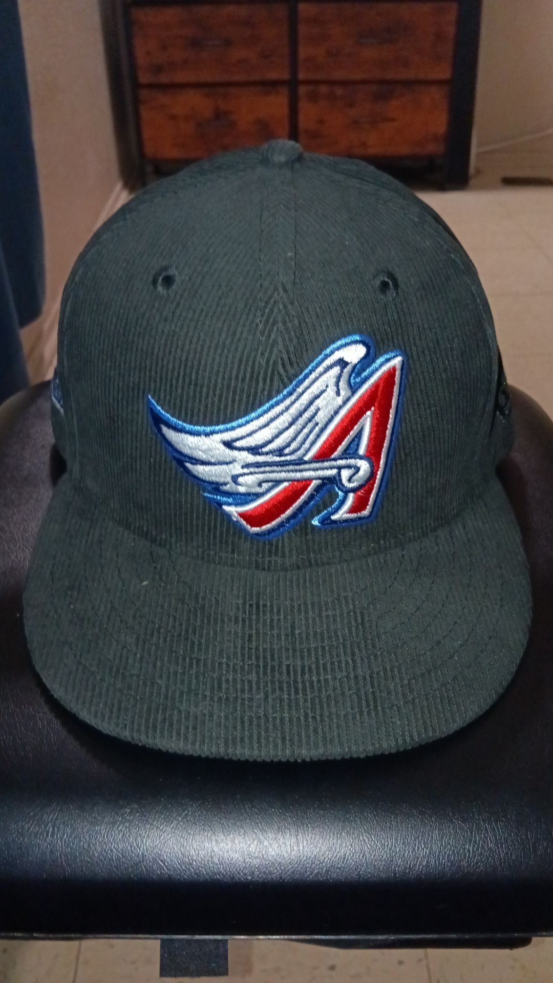 Angels Snap Back Cap (Black Red & Blue Logo) Slightly Used Asking $25 Firm on Price
