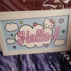 Hello Kitty Wall Art 