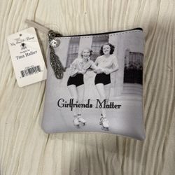 Cute Girlfriends Matter Coin Purse. By Tina Haller