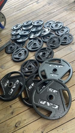 Barbell plate
