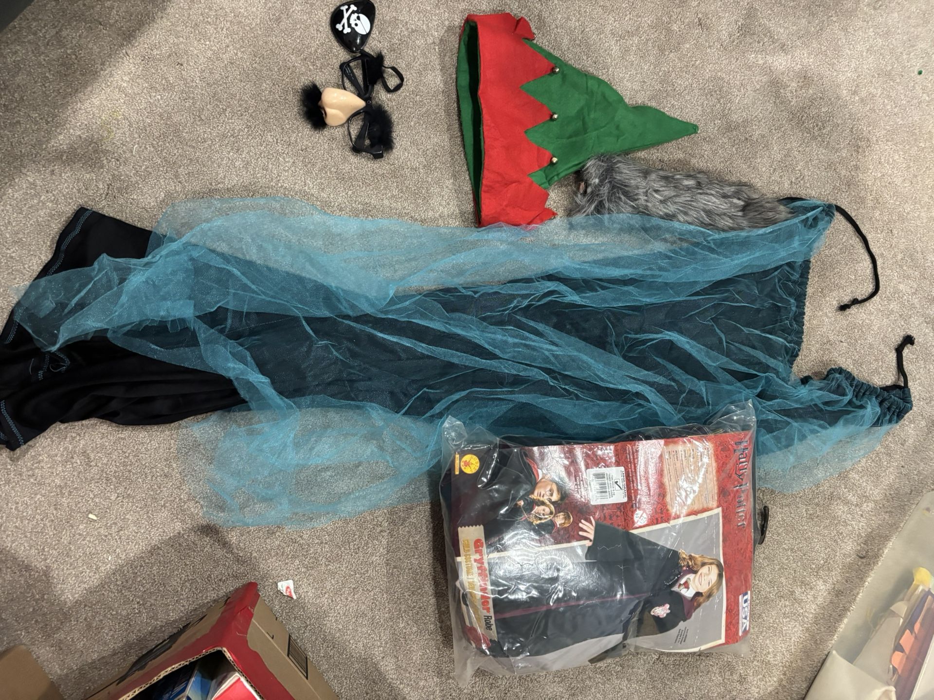 Halloween or dress up costume items