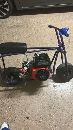 Joes mini bike with gts t bars