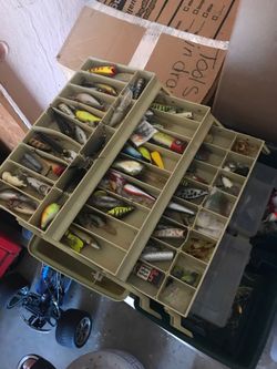 Tackle box slam loaded with great tackle