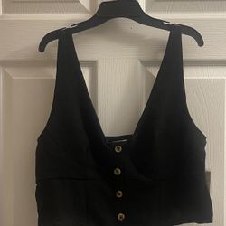 Brand New Black Vest Size L Juniors