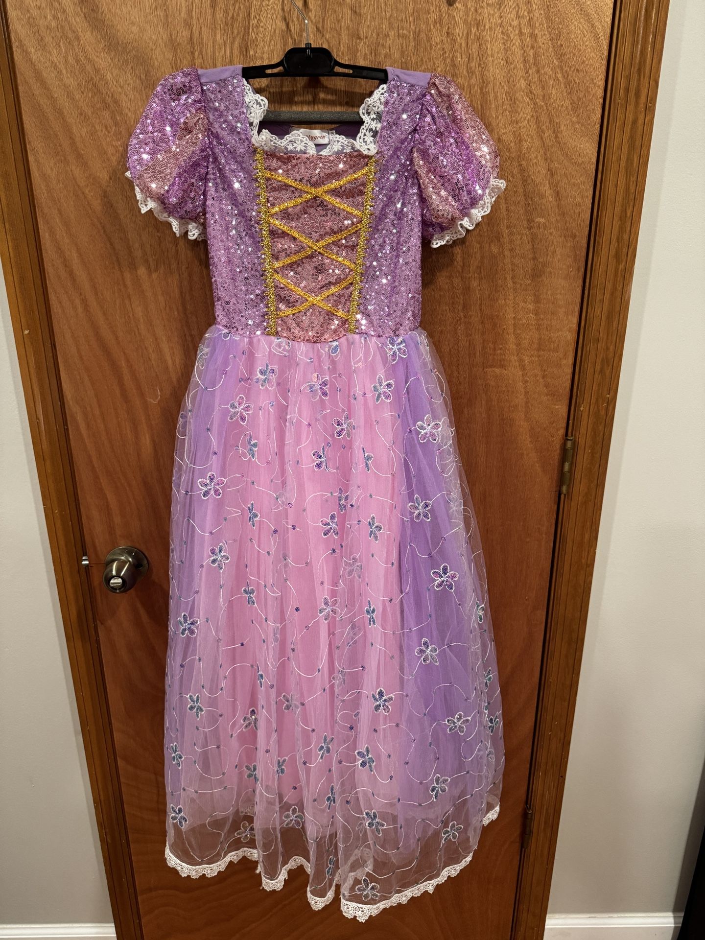 Rapunzel Princess Dress Halloween Costume