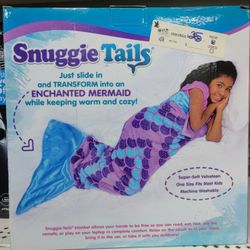 New Snuggle Mermaid Tail  Blanket 