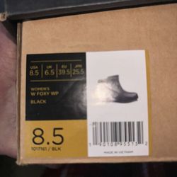 Brand New Teva Black Boots In Box Size 8.5