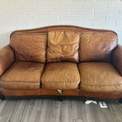 Leather Couch 