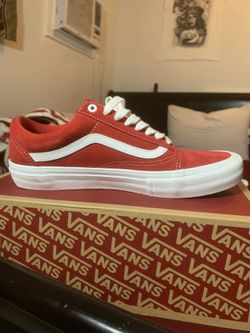 Vans Old Skool Red Sz 9.5