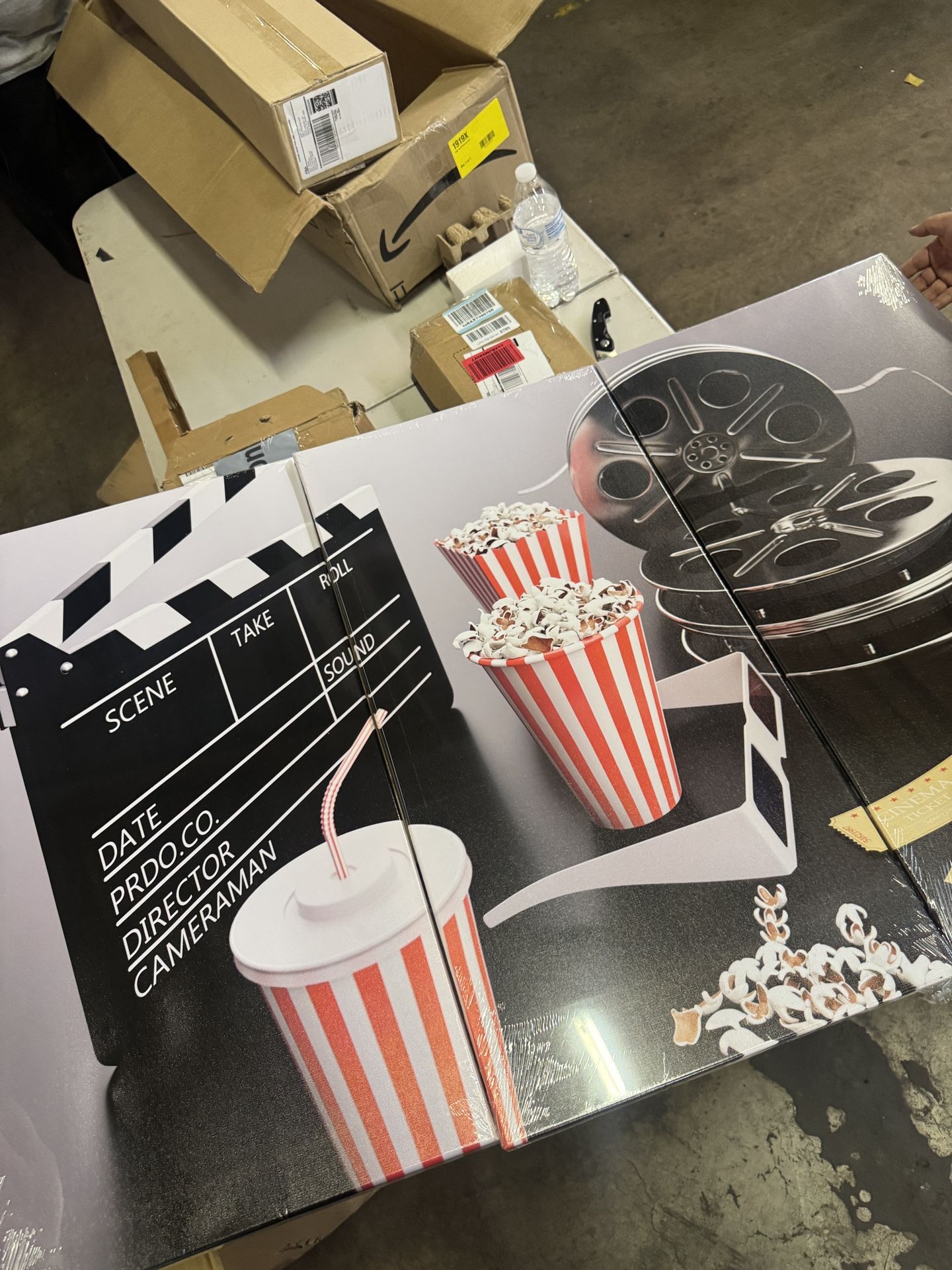 3p Movie Canvas