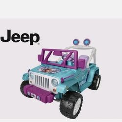 Kids Power Wheels Jeep Frozen