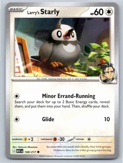 Larry's Starly 168/217 Ascended Heroes Pokemon Card