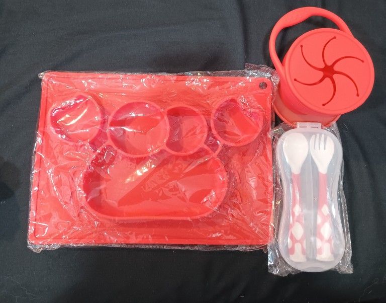 Baby Silicone Dinnerware Set